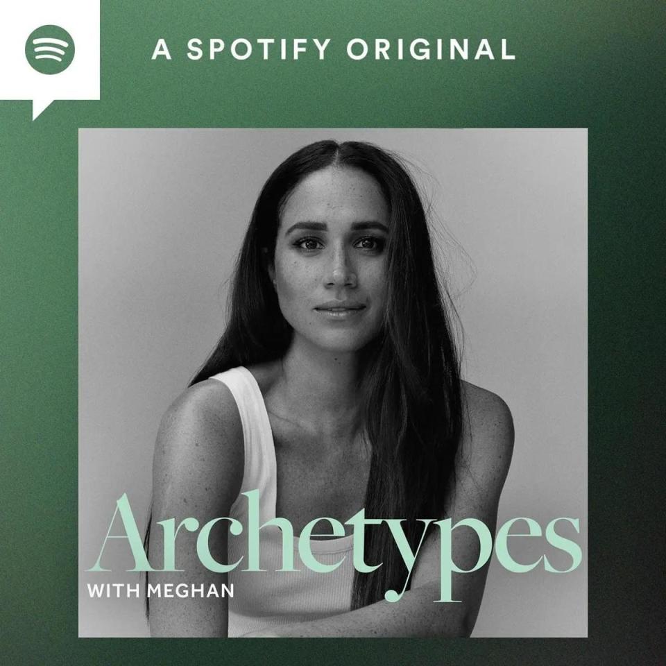 梅根的Podcast節目《Archetypes》已在Spotify開播。（翻攝Spotify）