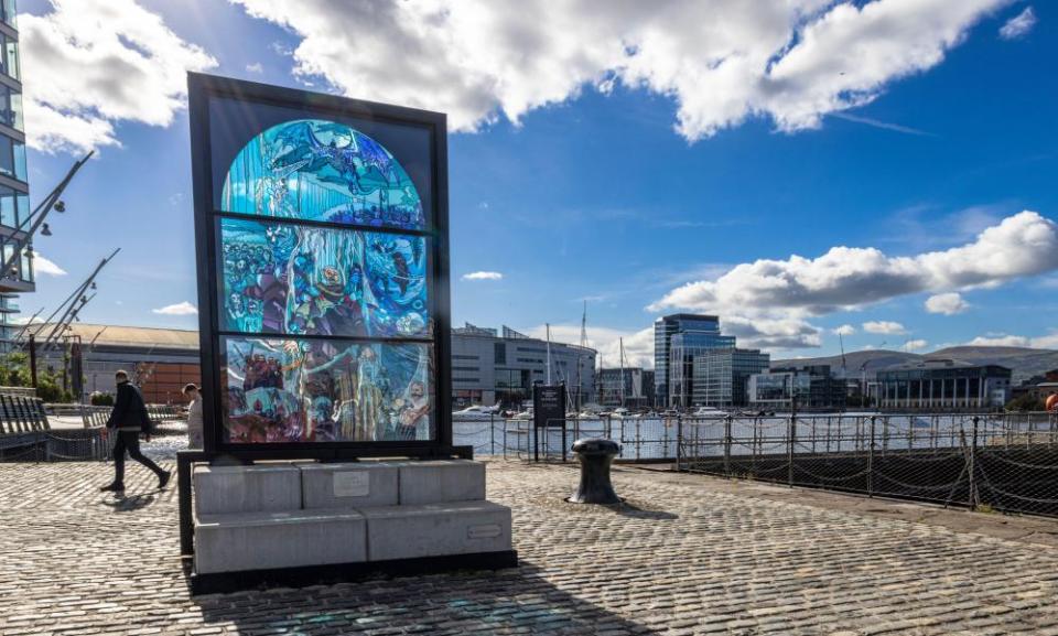 Stained Glass Game of Thrones, Titanic Quarter.