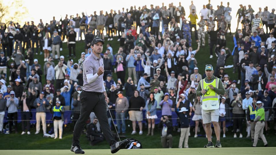 Taylor sealed his second playoff victory in under a year. - Orlando Ramirez/Getty Images