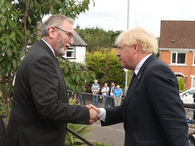 David Trimble funeral