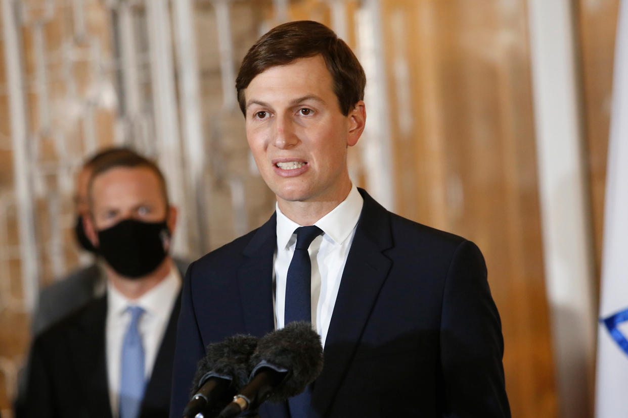 jared-kushner.jpg Jared Kushner - Credit: Abdeljalil Bounhar/AP