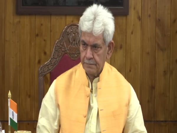 Jammu and Kashmir Lieutenant Governor Manoj Sinha (Photo/ANI)