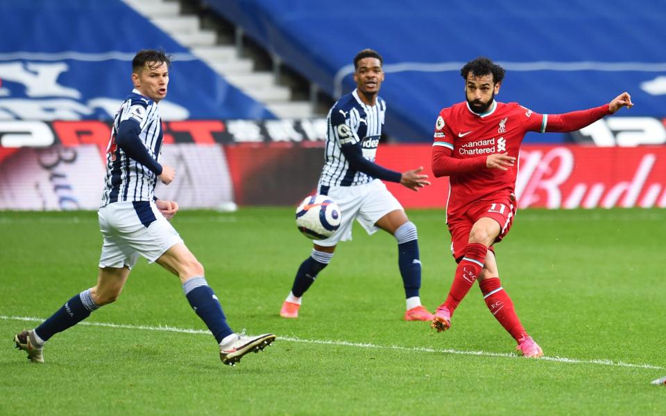 Mo Salah slots away his side's first - Getty