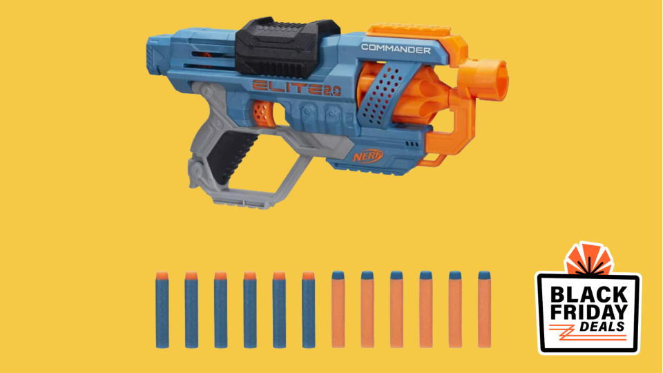 Kids can enjoy this Nerf blaster and more great toys on sale at Target ahead of Black Friday.