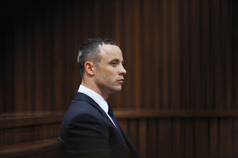 Oscar Pistorius set for release after serving half of his sentence for the murder of girlfriend Reeva Steenkamp (Mike Hutchings / AFP via Getty Images file)