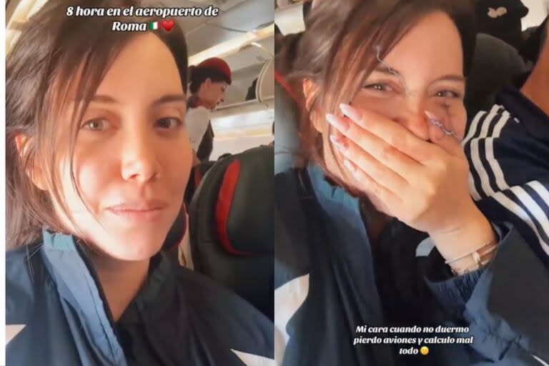 Wanda Nara contó que perdió un avión y tuvo que viajar 