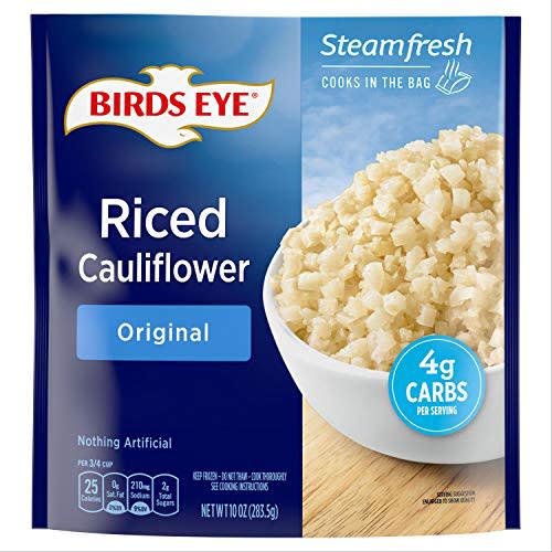 Birds Eye Steamfresh Veggie Made, Riced Cauliflower, 10 Ounce (Frozen) (Amazon / Amazon)