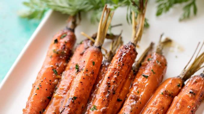 thanksgiving crock pot recipes roasted carrots