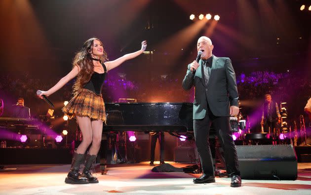 Olivia Rodrigo and Billy Joel perform 