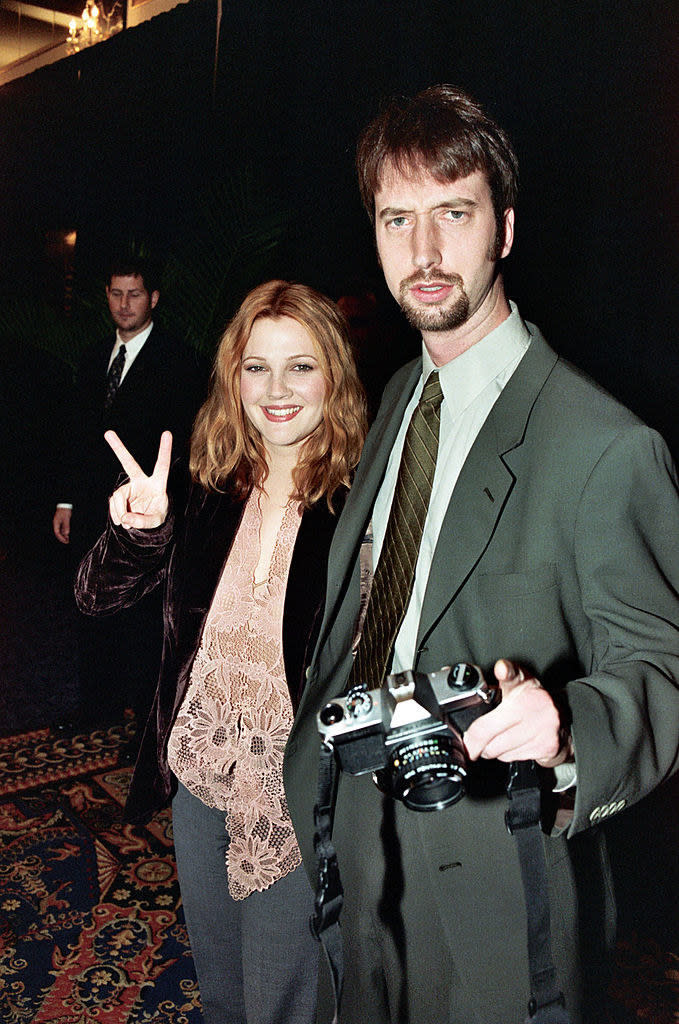 Drew Barrymore and Tom Green