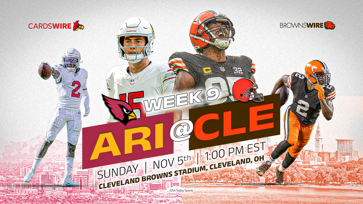 Cómo ver, transmitir y escuchar Cardinals-Browns en la semana 9