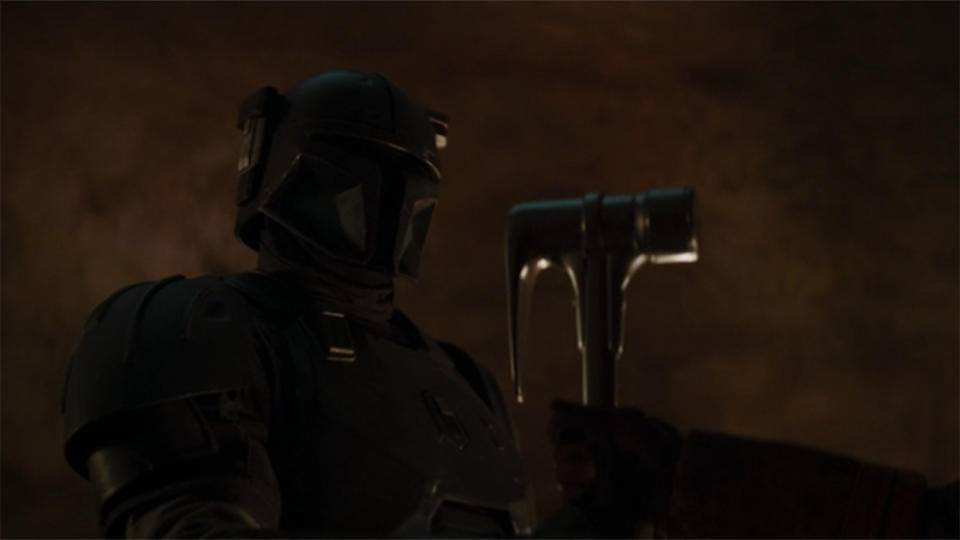 Paz Vizsla in The Mandalorian season 3 episode 5