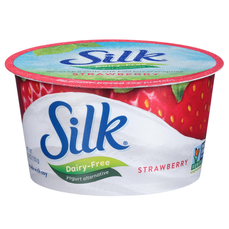 Silk Strawberry Almond Dairy-Free Yogurt