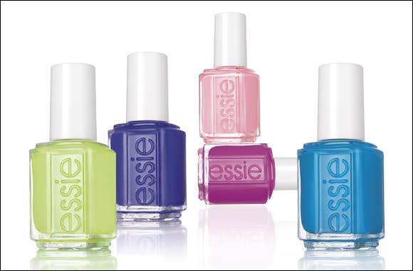 Add a pop of color to your nails (hands and feet!) with shades from Essie’s new neon collection. Essie Neons Collection in Vibrant Vibes and Make Some Noise ($9 each)