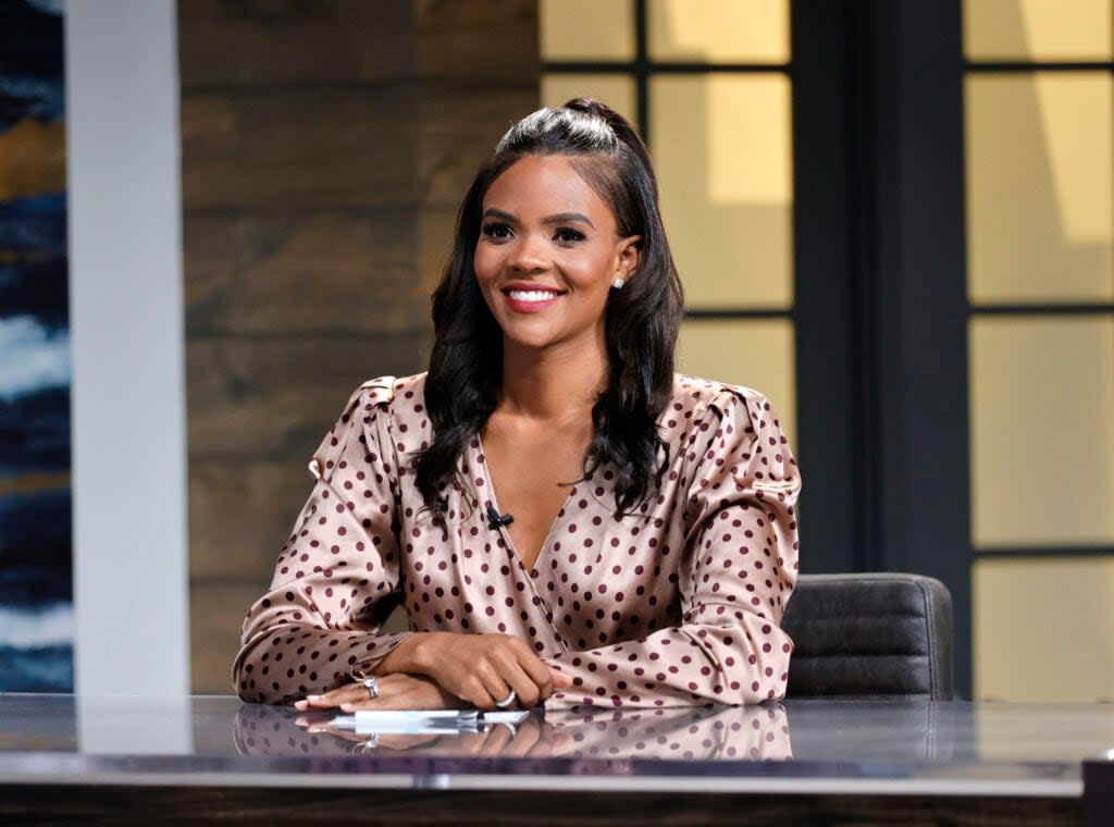 Candace Owens is seen on the set of “Candace” on May 17, 2021 in Nashville, Tennessee. The show will air on Tuesday, May 18, 2021. (Photo by Jason Kempin/Getty Images)