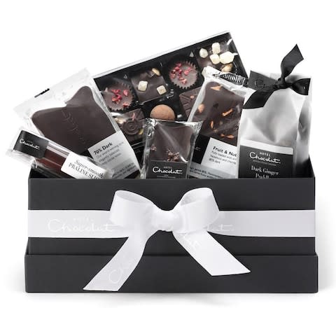 The All Dark Vegan Chocolate Hamper Collection