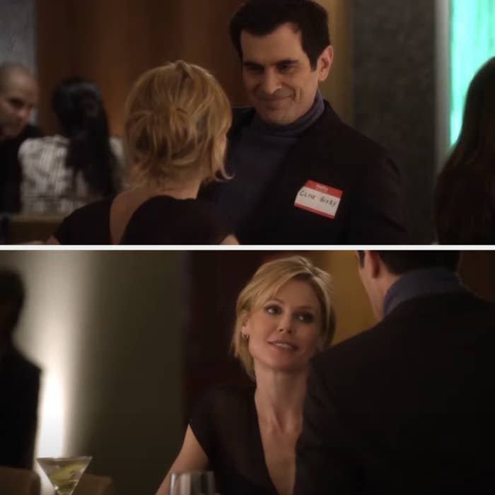 Julie Bowen and Ty Burrell on "Modern Family"