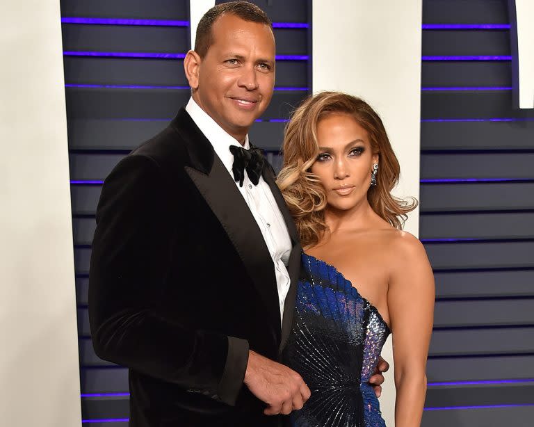 Jennifer Lopez and Alex Rodriguez