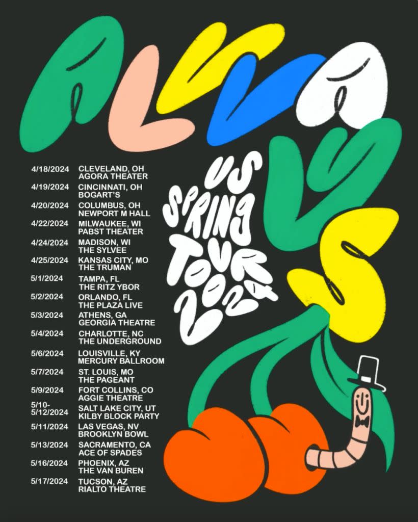 alvvays tour dates 2024 indie pop rock music news tickets