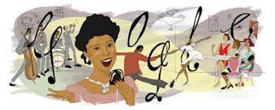 Google Doodle of Adelaide Hall (Google)