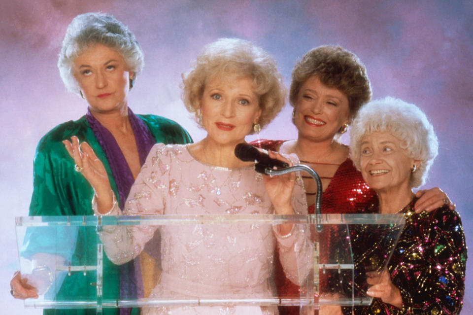 The stars of <i>The Golden Girls</i>, Bea Arthur, Betty White, Rue McClanahan and Estelle Getty. (Photo: Touchstone Television/Courtesy of Everett Collection)