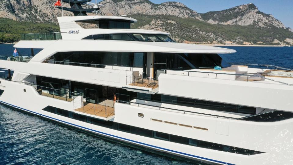 Al Waab is the 180-foot superyacht from Alia Yachts that measures under 500 gross tons and has the longest hull in its class