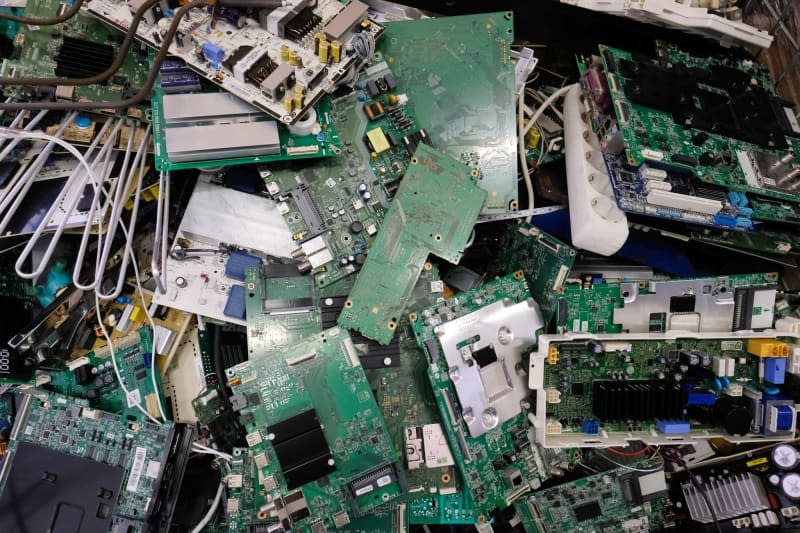 Billions of dollars worth of valuable resources are being dumped every year in the form of e-waste, according to new research. Sebastian Willnow/dpa