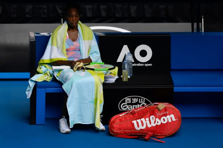 Venus Williams was among a string of seeds sent tumbling out Australian Open