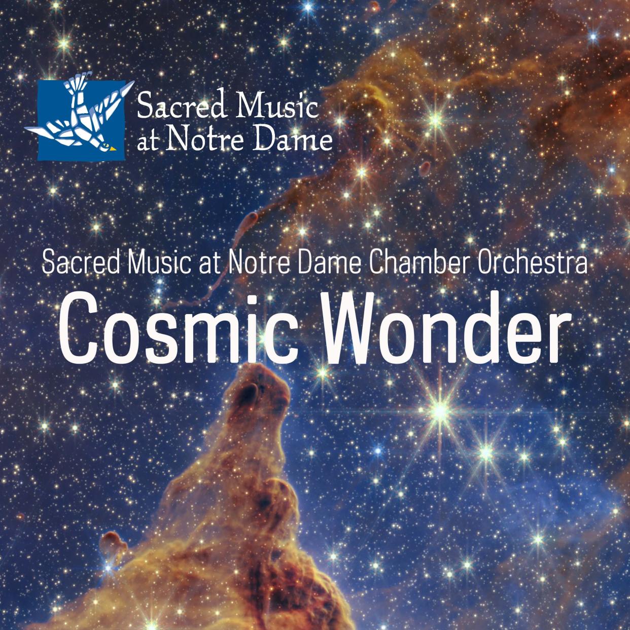 The Sacred Music ND Chamber Orchestra makes its debut with the concert "Cosmic Wonder" on Thursday, March 21, 2024, in the University of Notre Dame's DeBartolo Performing Arts Center.