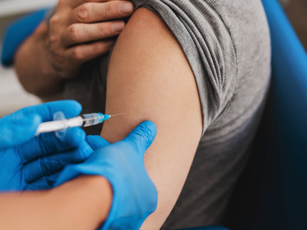 A person gets vaccinated (Getty Images/iStockphoto)