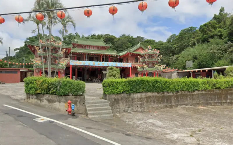 ▲苗栗縣後備指揮部日前函文銅鑼鄉九湖村天寶寺等宮廟，協助簽訂「彈藥預屯點支援協定書」，消息傳出後村民譁然。（圖／翻攝Google Maps）