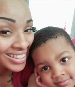 Jasmine Dixon and Zyon. (Photo: Change.org)