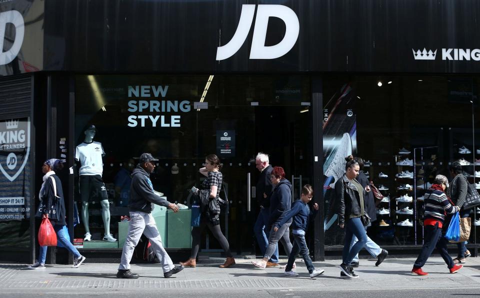 JD Sports - Neil Hall/REUTERS