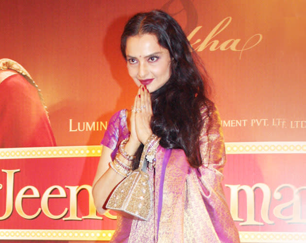 It will be good to see Rekha back on screen in a month's time for 'Krrish 3'. We wish her a happy birthday!