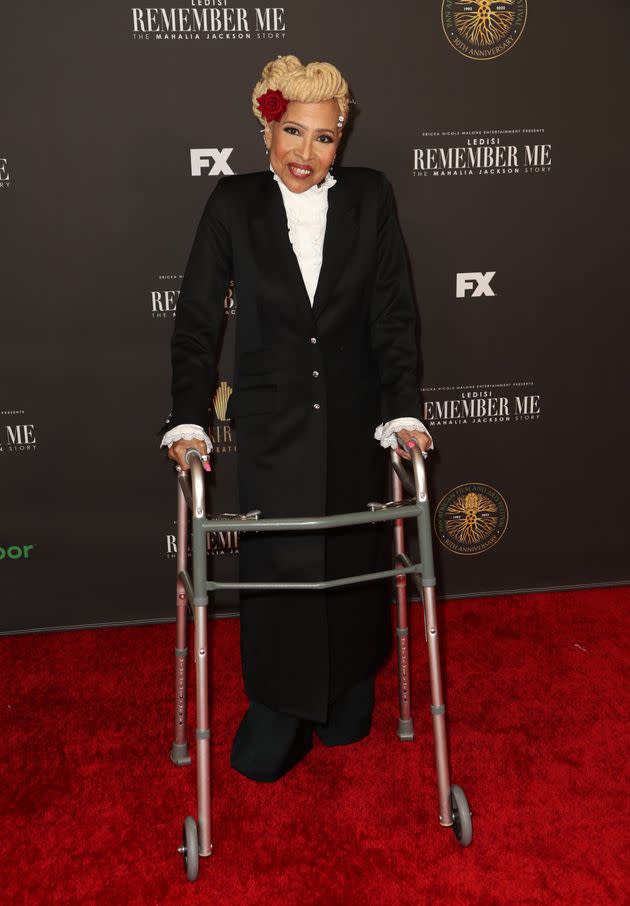 Denise Dowse attends the 2022 Pan African Film and Arts Festival on April 19 in Los Angeles. (Photo: Maury Phillips via Getty Images)