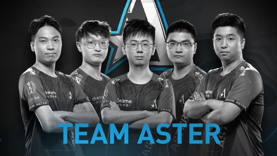 Team Aster (from left to right): Ye 