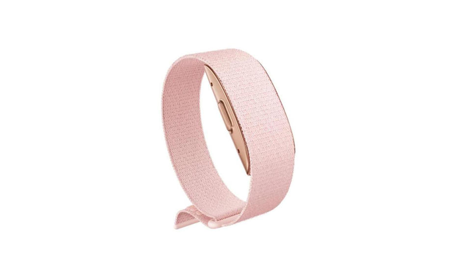 Blush Halo Band over Halo tracker fitness watch