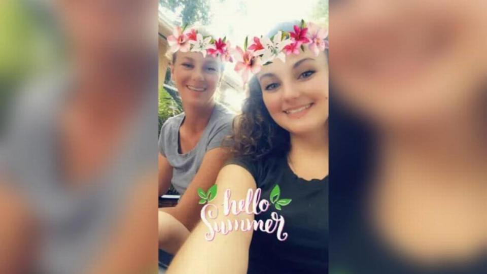 Undated photo of Sabrina Peckham and her daughter, Breauna Dorris. The body of Peckham, 41, was found near a large alligator in Pinellas County, Florida on Friday, Sept. 22, 2023.