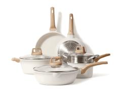 Beautiful by Drew Barrymore 20-Piece Ceramic Cookware Set Just $99