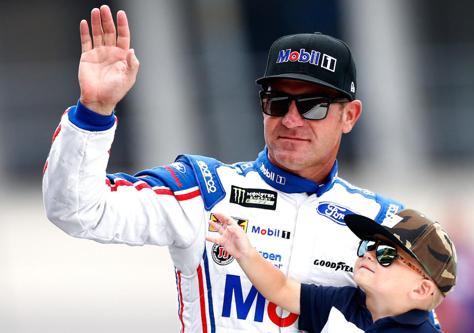 Clint Bowyer is currently the first driver outside the playoffs. (Getty)