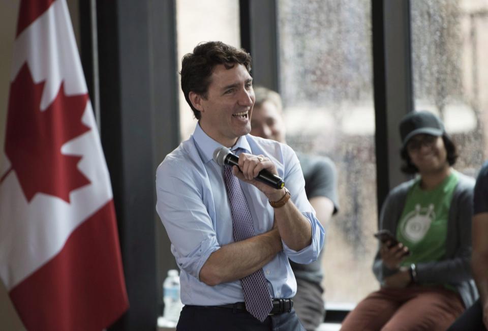 <p><strong>The Prime Minister of Canada</strong><br><strong>2017 Salary: $345,400<br>Car Allowance: $2,000</strong><br>Justin Trudeau takes home two times the base salary of a regular MP.<br><br>(Canadian Press) </p>