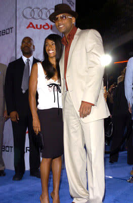 Jada Pinkett-Smith and Will Smith at the Los Angeles premiere of Twentieth Century Fox's I, Robot