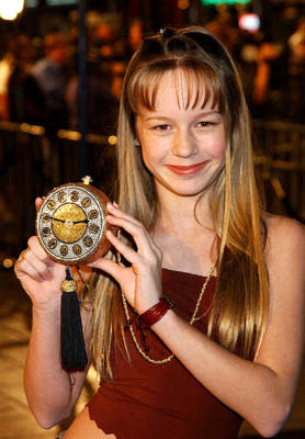 Brie Larson at the LA premiere of Dreamworks' and Warner Brothers' The Time Machine