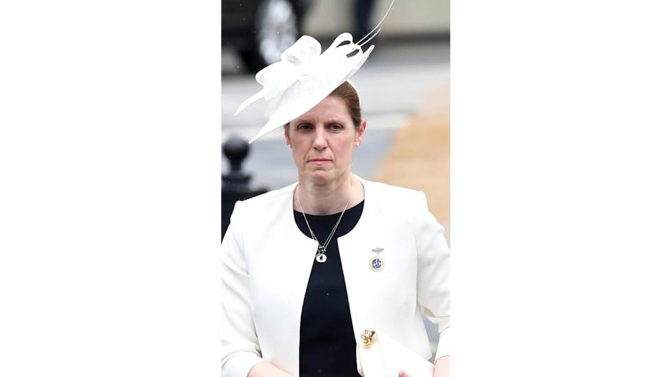 Royal Nanny, Maria Teresa Turrion Borrallo pictured during King Charles' coronation