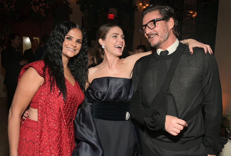 Bela Bajaria, Keri Russell and Pedro Pascal