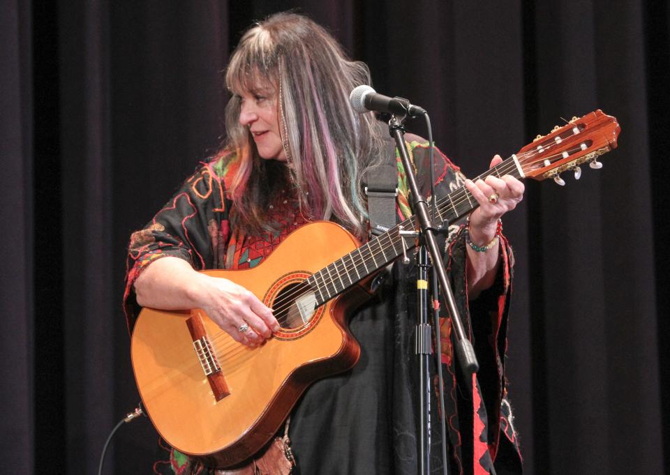 Melanie, shown performing in 2015 during the Red Bank Regional High School Hall of Fame ceremony, died Jan. 23.