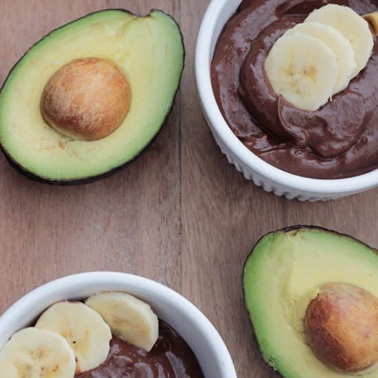 Avocado Banana Chocolate Pudding