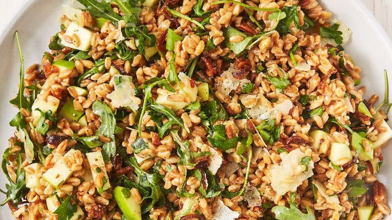 best healthy dinner recipes farro salad