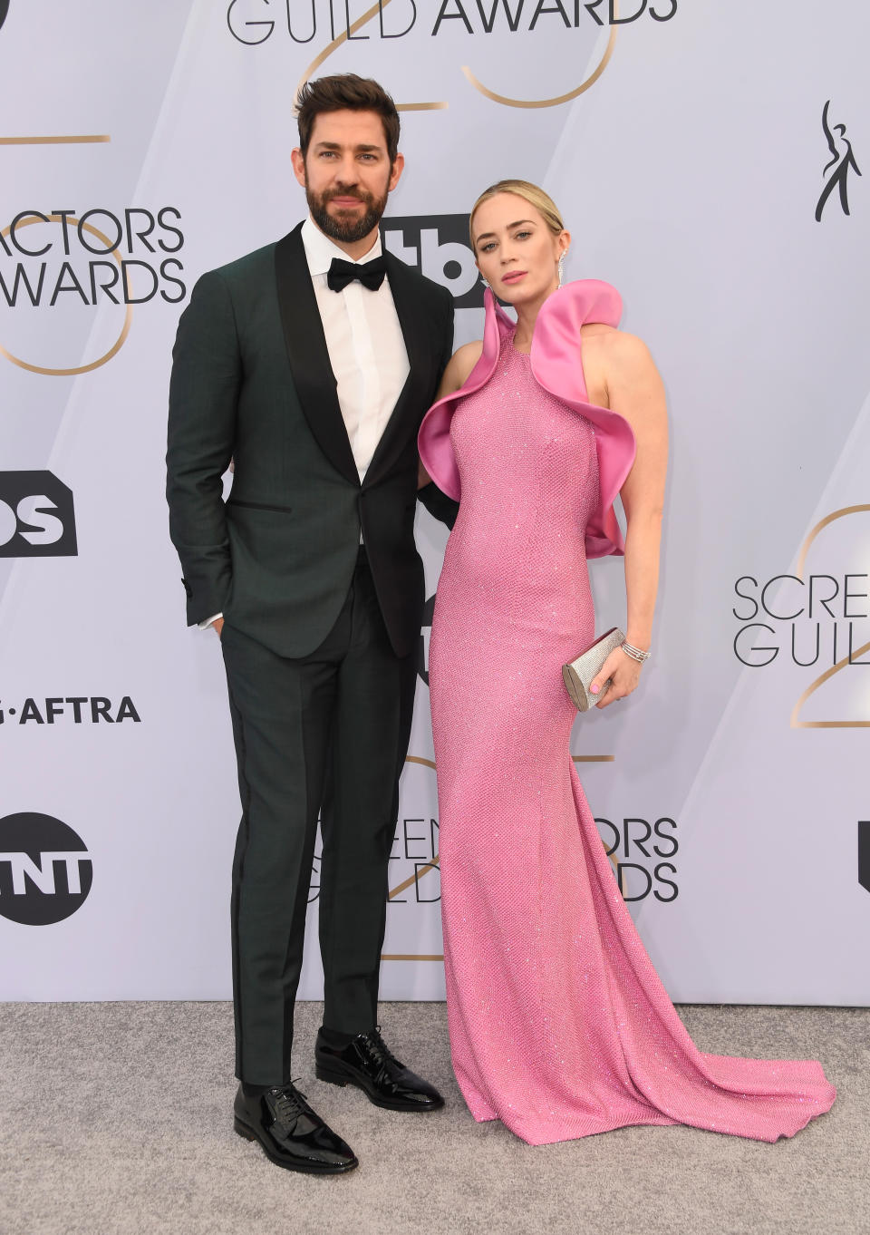 The actress shares her children with husband John Krasinski. (Getty Images)