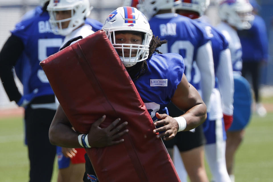 Buffalo Bills linebacker Dorian Williams (AP photo)